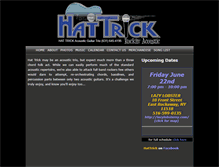 Tablet Screenshot of hattrickmusic.net